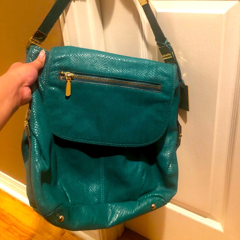 Vince Camuto Snakeskin Shoulder Bag